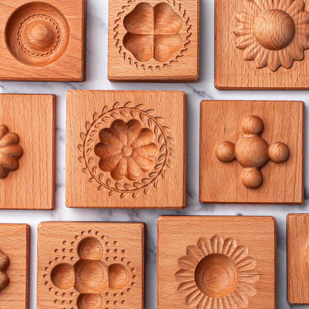 Wooden Ravioli Moulds