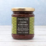 Parente 'Crema di Olive Nere' Black Olive Cream or Spread 190g