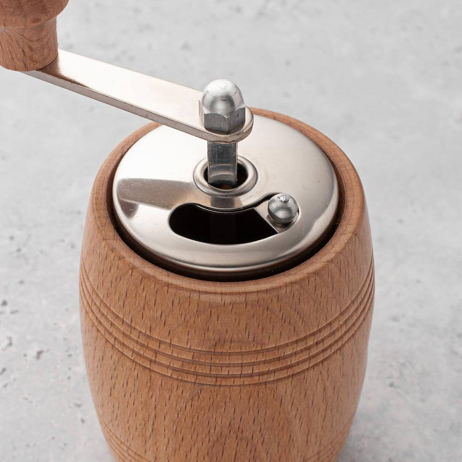 Wooden Hand Crank Grinder Pepper Mill – Italian Cookshop Ltd