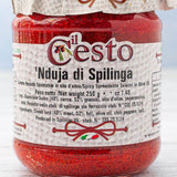 il Cesto 'Nduja di Spilinga' Spicy Spreadable Salami 250g