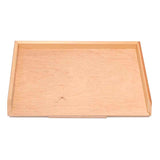 Wooden Pastry Board with lip & side rails 60 x 40cm