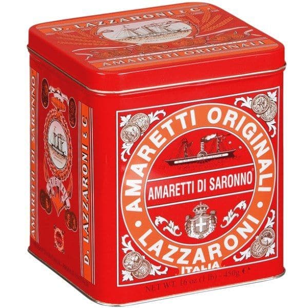 Lazzaroni Amaretti Di Saronno Red Tin 450g