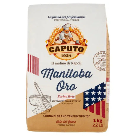 Caputo Manitoba Oro Strong Type "0" Soft Wheat Flour 1kg