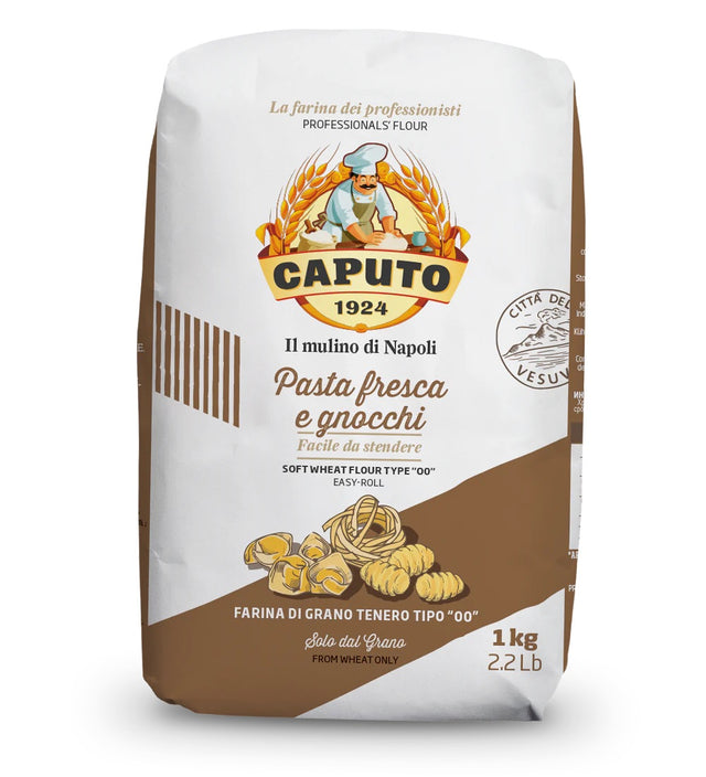 Caputo Pasta Fresca e Gnocchi Easy Roll Type "00" Soft Wheat Flour 1kg