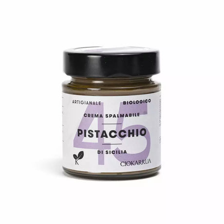 Ciokarrua Organic 'Pistacchio' Sicilian Pistachio Cream Spread 150g