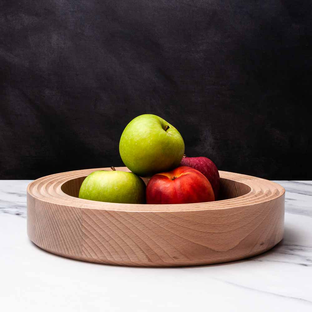 Circle Wooden Centrepiece Fruit Bowl – Italian Cookshop