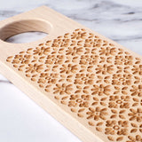 Flowers Cavarola / Gnocchi Textured Pasta Board