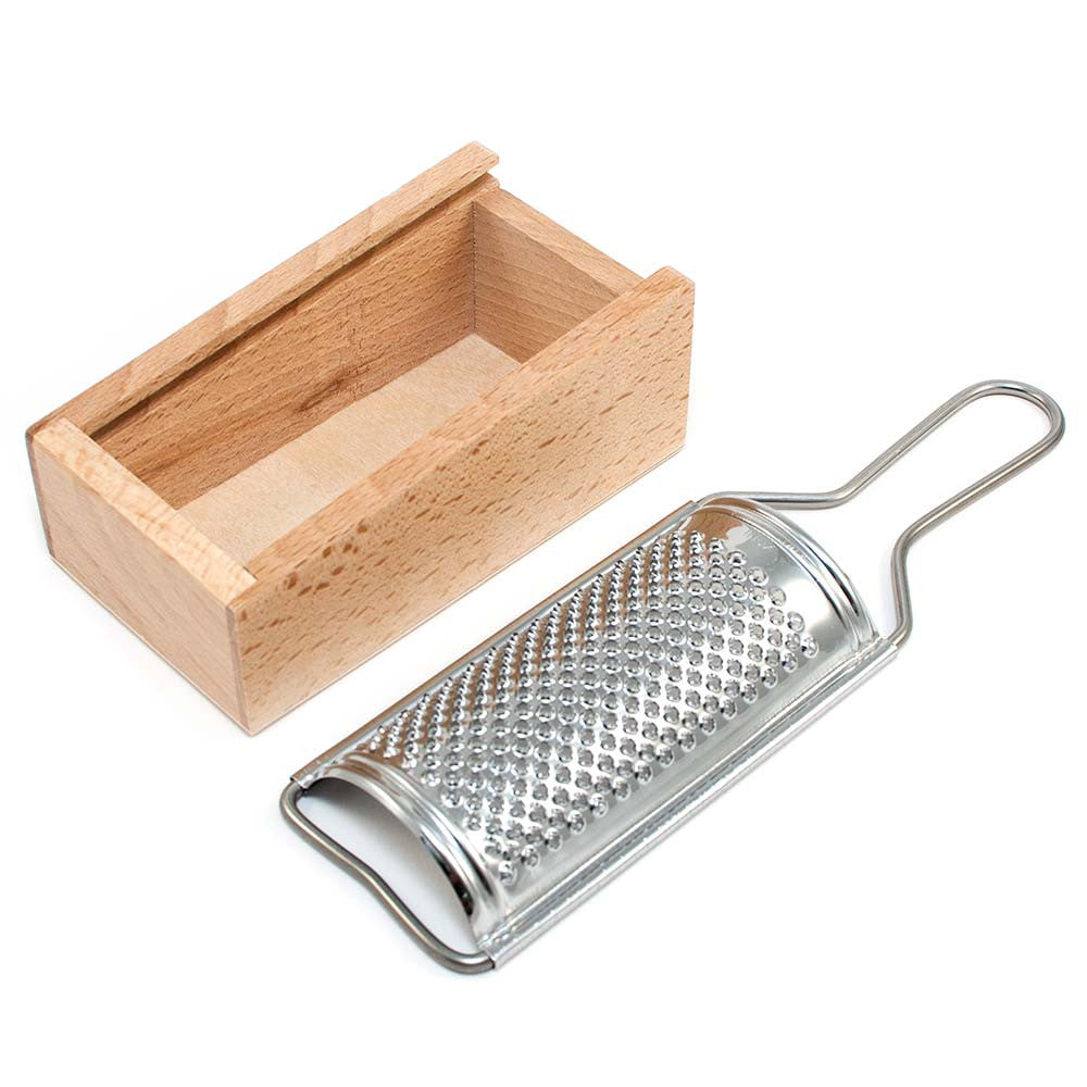 Cheese Grater With Bowl Bari 18/10 Italy