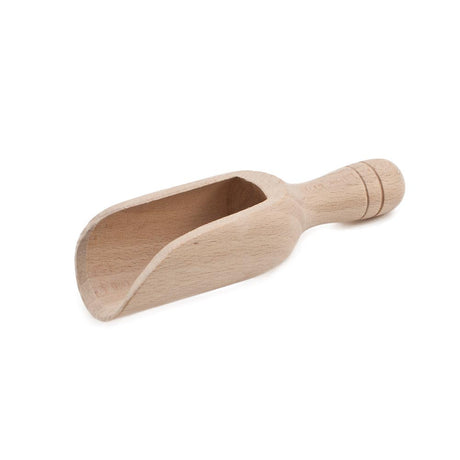 Medium Wooden Scoop 50ml Length 14cm