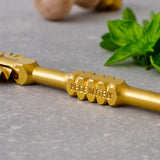 Professional Brass Two Wheel Pasta Ravioli Cutter Wheel