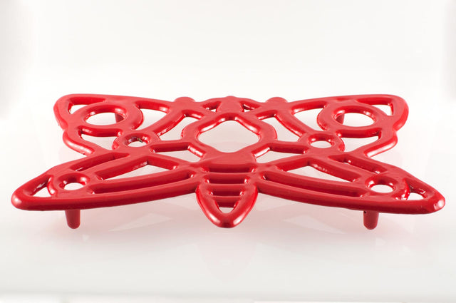 Red Butterfly Trivet