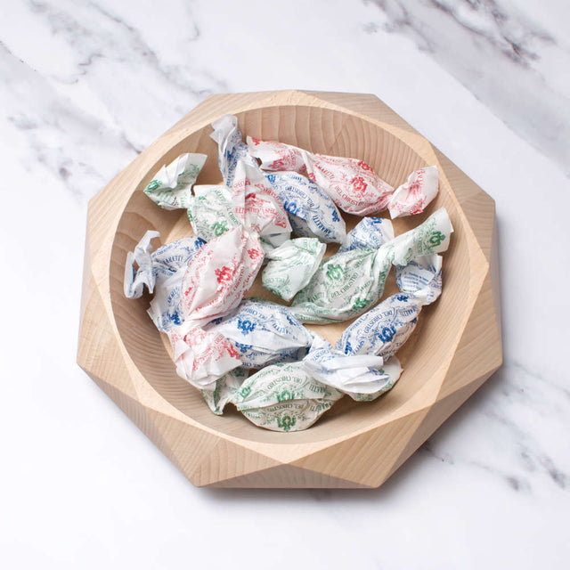 Prism Wooden Centrepiece Fruit Bowl