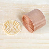 Spiral reverse pattern of corzetti stamp