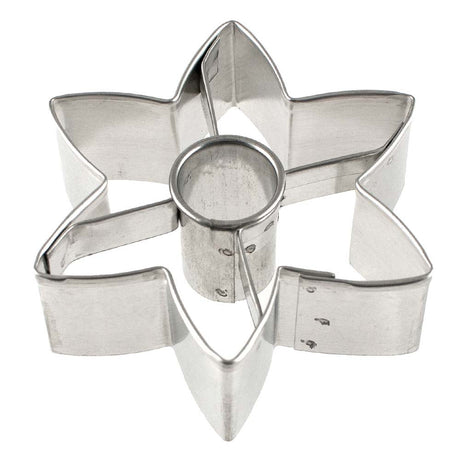 Flower With Central Hole Cookie / Biscuit Cutter