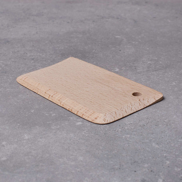 Straight Wooden Dough / Bench Scraper and Cutter