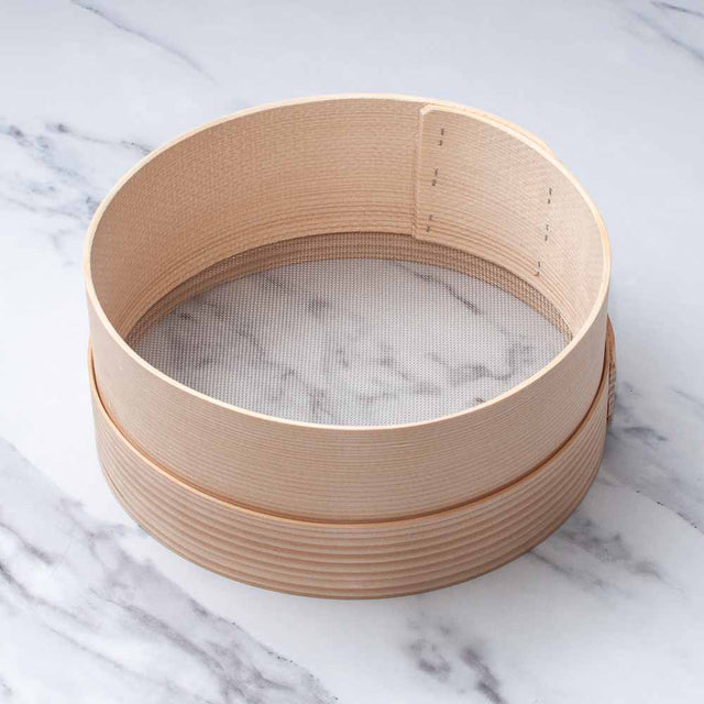 Traditional Fine Wooden Flour Sieve / Riddle with Wire Screen