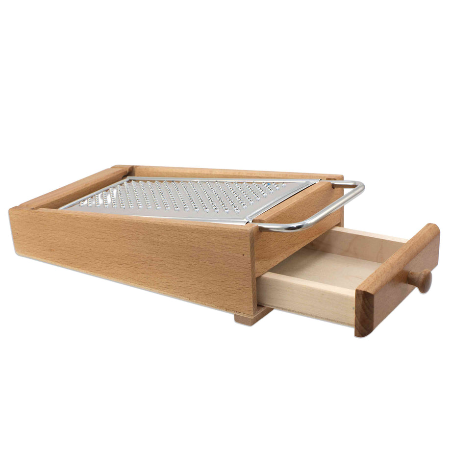 Cheese Grater with Wood Storage Box - Tagliapasta